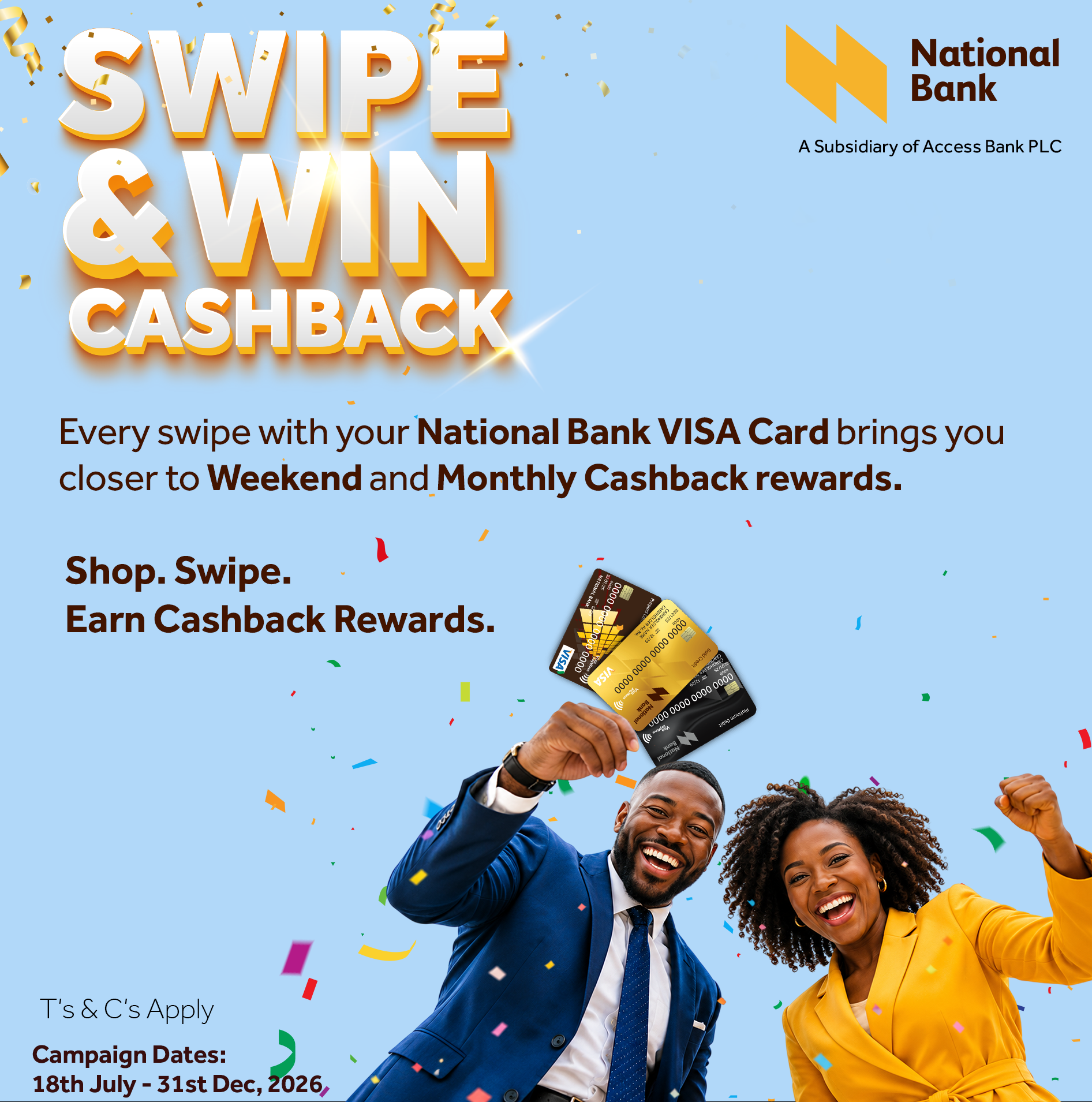 End Month Cashback