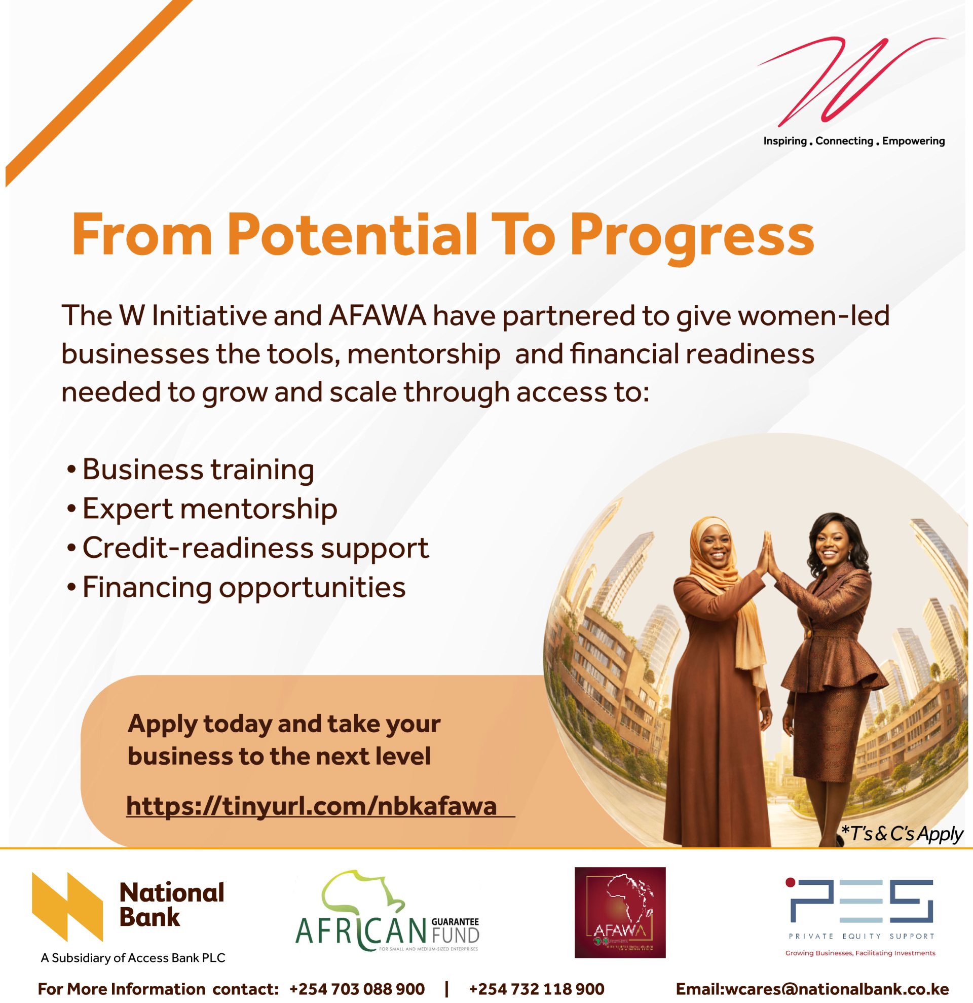 W Initiative x AFAWA  Program